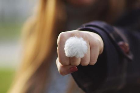 Fur earmuffs and ring