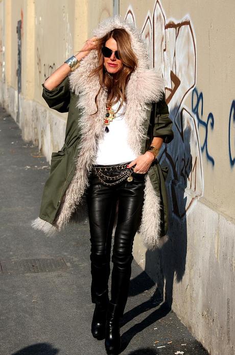 In the Street...Anna...Man Fashion Week, Milan