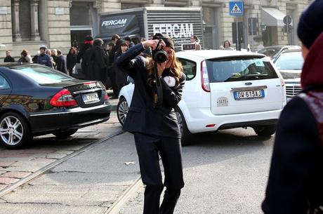 In the Street...Anna...Man Fashion Week, Milan