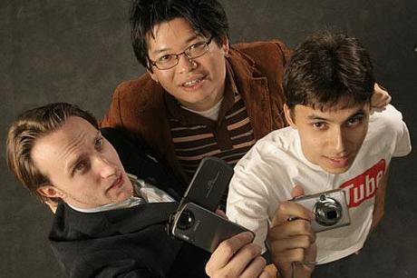 Chad Hurley Steve Chen and Jawed Karim Youtube 40 People Who Changed the Internet