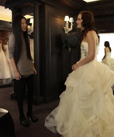 GOSSIP GIRL - BLAIR indossa un VERA WANG