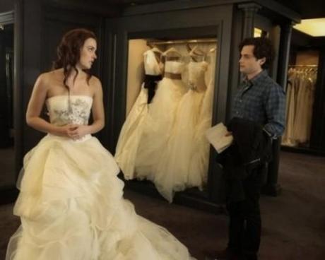 GOSSIP GIRL - BLAIR indossa un VERA WANG