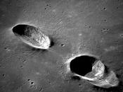 crateri allungati della luna