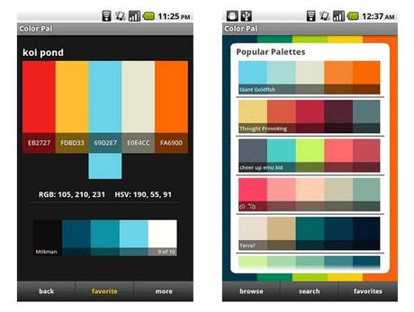 Android e Colori: le 5 migliori App per smartphone