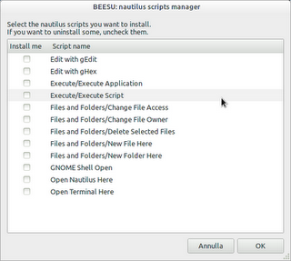 Beesu: avviare un'applicazione grafica con provilegi di root su Fedora