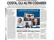 prime pagine quotidiani italiani gennaio 2012