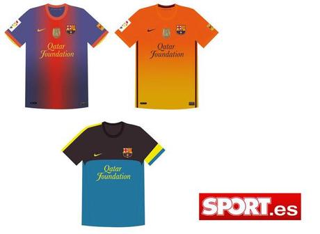 Calcio, Spagna: ecco nuove maglie Barcellona per 2012/13. I colori sono sfumati e torna l’arancione