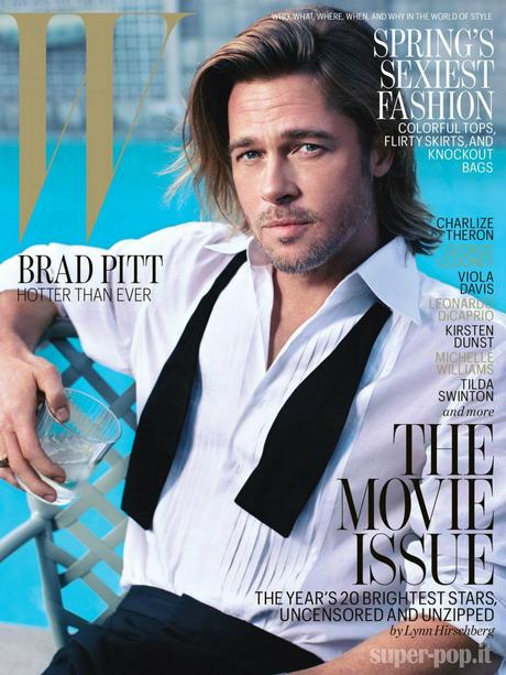 BRAD PITT in copertina su 