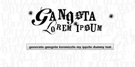 gangsta lorem ipsum test generator