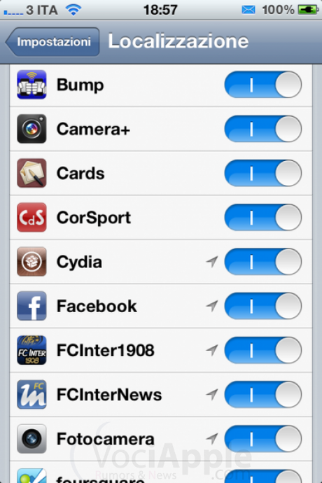 Absinthe ci fa una sorpresa: Cydia 1.1.4 con la geolocalizzazione!