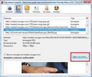 Salvare immagini velocemente con Mozilla Firefox