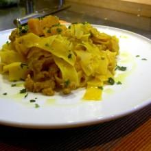 Pappardelle salsiccia e broccoli