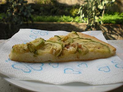 Pizza Zucchine e Pecorino