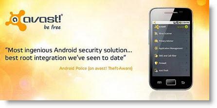 avastperandroid Avast Mobile Security Antivirus e Antifurto gratuito per Cellulari Android