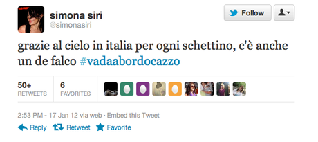 La settimana su Twitter: dal 16 al 21 gennaio 2012