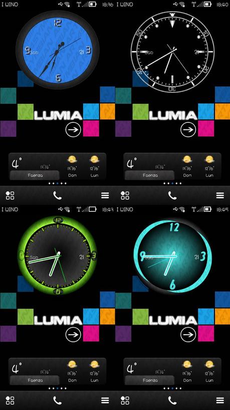 Analog Clock for Symbian Belle