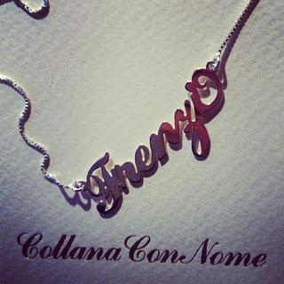 Collana con nome