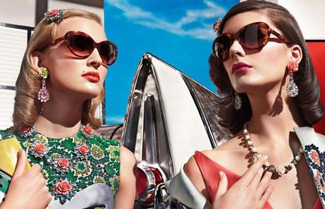 Prada ad campaign S/S 2012