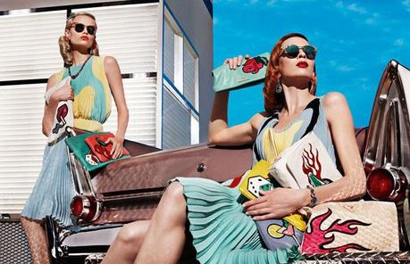 Prada ad campaign S/S 2012