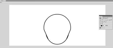 Creare un cartone animato con Flash: il contorno del volto