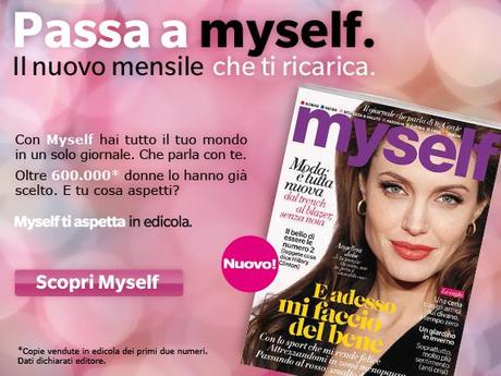 Myself gennaio 2012, Angelina Jolie in copertina