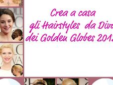 look delle star Golden Globe 2012: crea hairstyles diva casa!