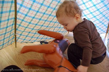 Tutorial: come realizzare una tenda gioco per bambini