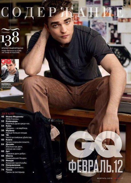 Robert Pattinson for GQ Russia