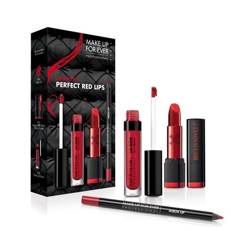 mufe perfect red lips kit 