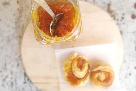 Girelle di marmellata di melone e mele per una sana colazione!