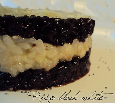 Risotto black white