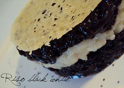Risotto black white
