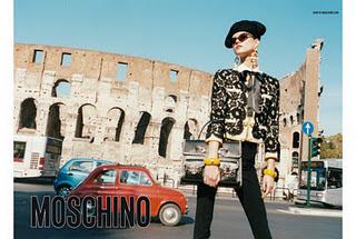 Cartoline di Roma da Moschino