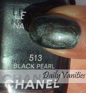 Chanel Black Pearl swatch