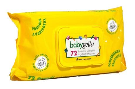 SALVIETTINE DETERGENTI – BABYGELLA 72 PCS