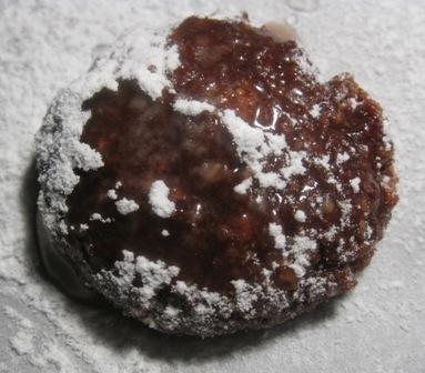 Amaretti al cioccolato al latte e cannella