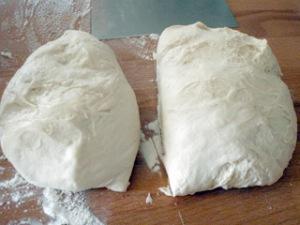 Focaccia con la scarola