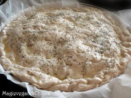 Focaccia con la scarola