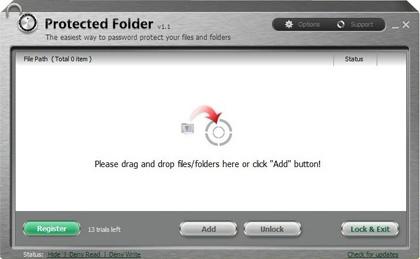 protectedfolder Protected Folder: nascondere con password le cartelle del nostro Pc