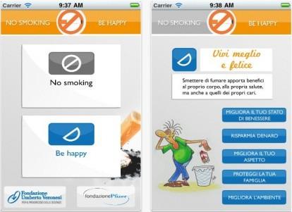Smettere di fumare? Arriva l’applicazione per i dispositivi Apple