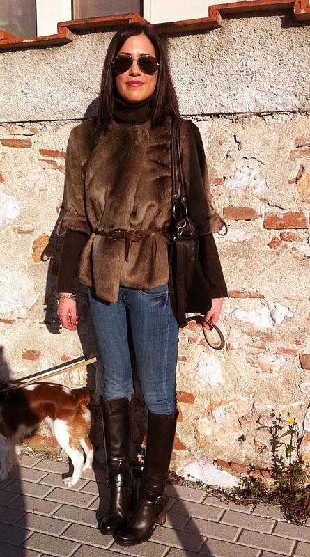 UN CALDO AMORE: PINKO FUR - OUTFIT