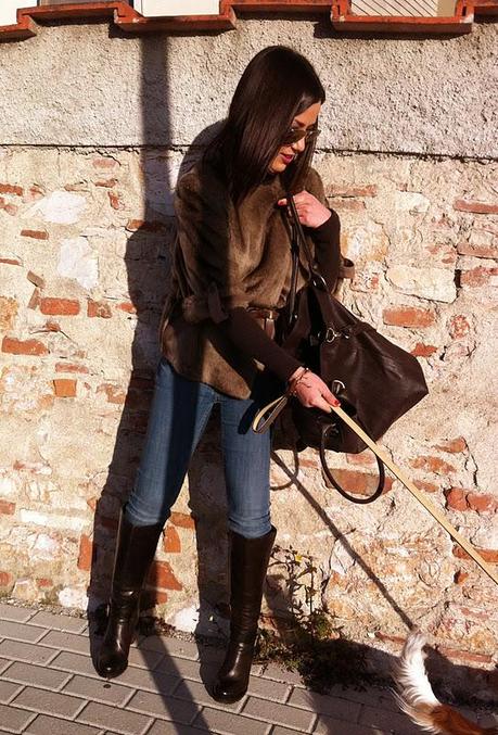 UN CALDO AMORE: PINKO FUR - OUTFIT