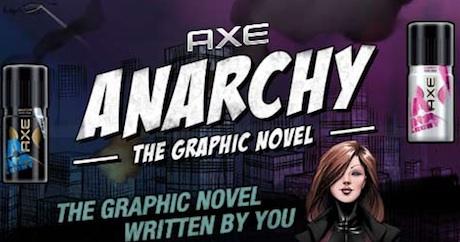 Axe Anarchy - il fumetto collaborativo (e sexy)