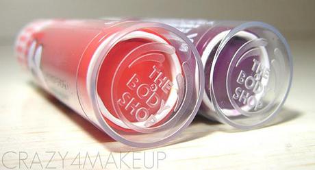 Review & Swatches THE BODY SHOP Born Lippy Stick