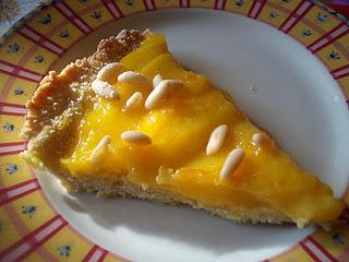 Crostata rustica alla crema di mandarini