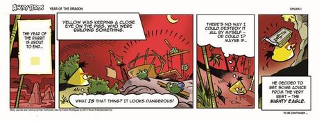Angry Birds, Year Of the dragon, arrivano i fumetti firmati Rovio.