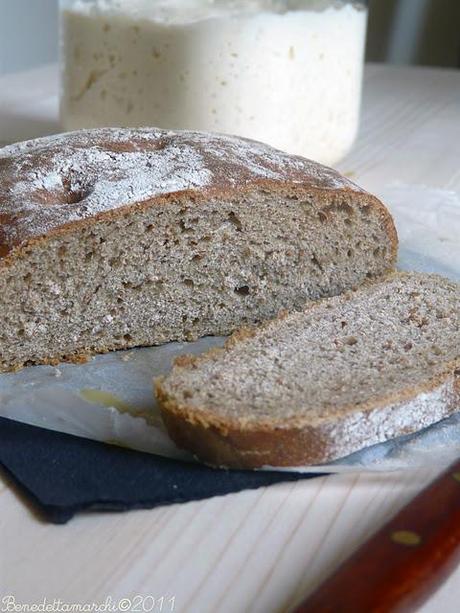 Gino ha fatto il pane ai cereali...