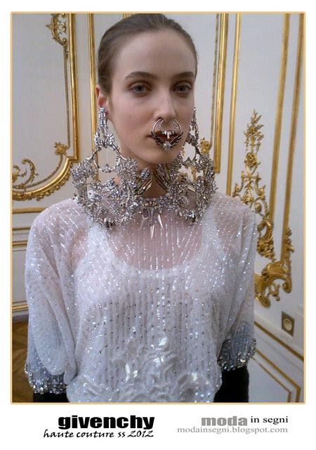 Givenchy Haute Couture Spring Summer 2012... nel guardaroba di Moda in Segni