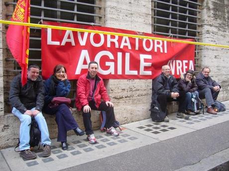 Diari Agile-Eutelia: Primo giorno di presidio al ministero