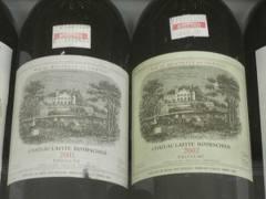 Lafite Rothschild = 80-90% di bottiglie false in Cina